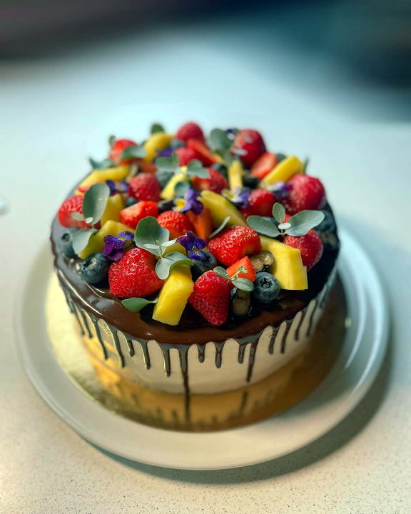 Dort s mascarpone a ovocem – Sladké od Natálky